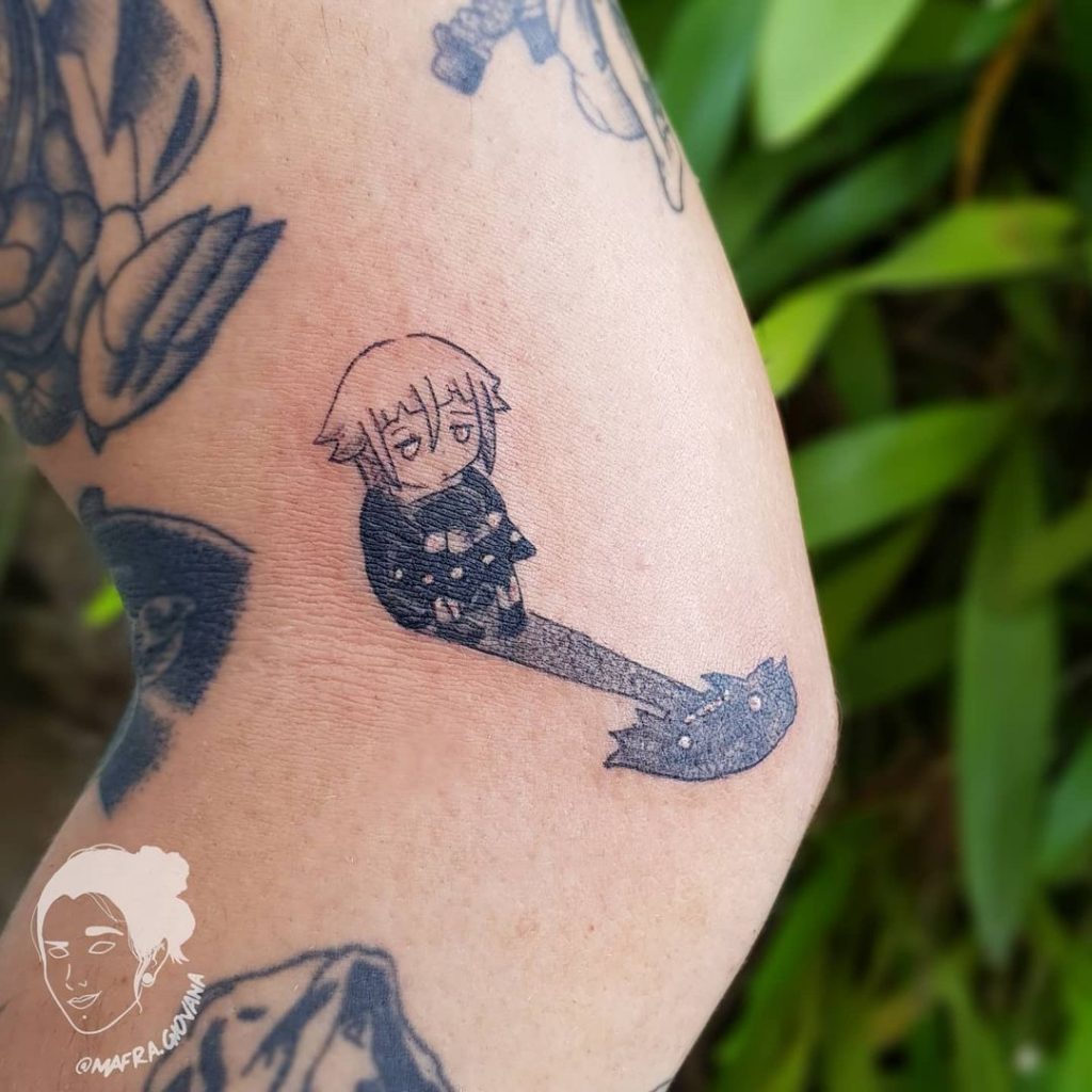 Tattoo Uploaded By Onikid Soul Eater Moon Anime Tattoodo