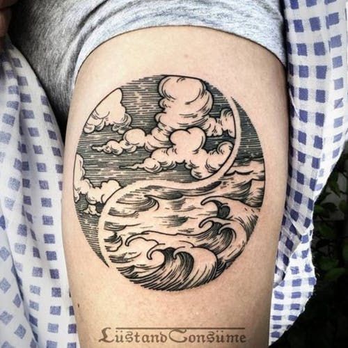 Tattoo Uploaded By Tattoodo Yin Yang Tattoo By Lustand Consume Lustandconsume Yinyangtattoos