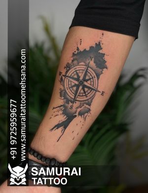 Tattoo Uploaded By Vipul Chaudhary Compass Tattoo Design Compass