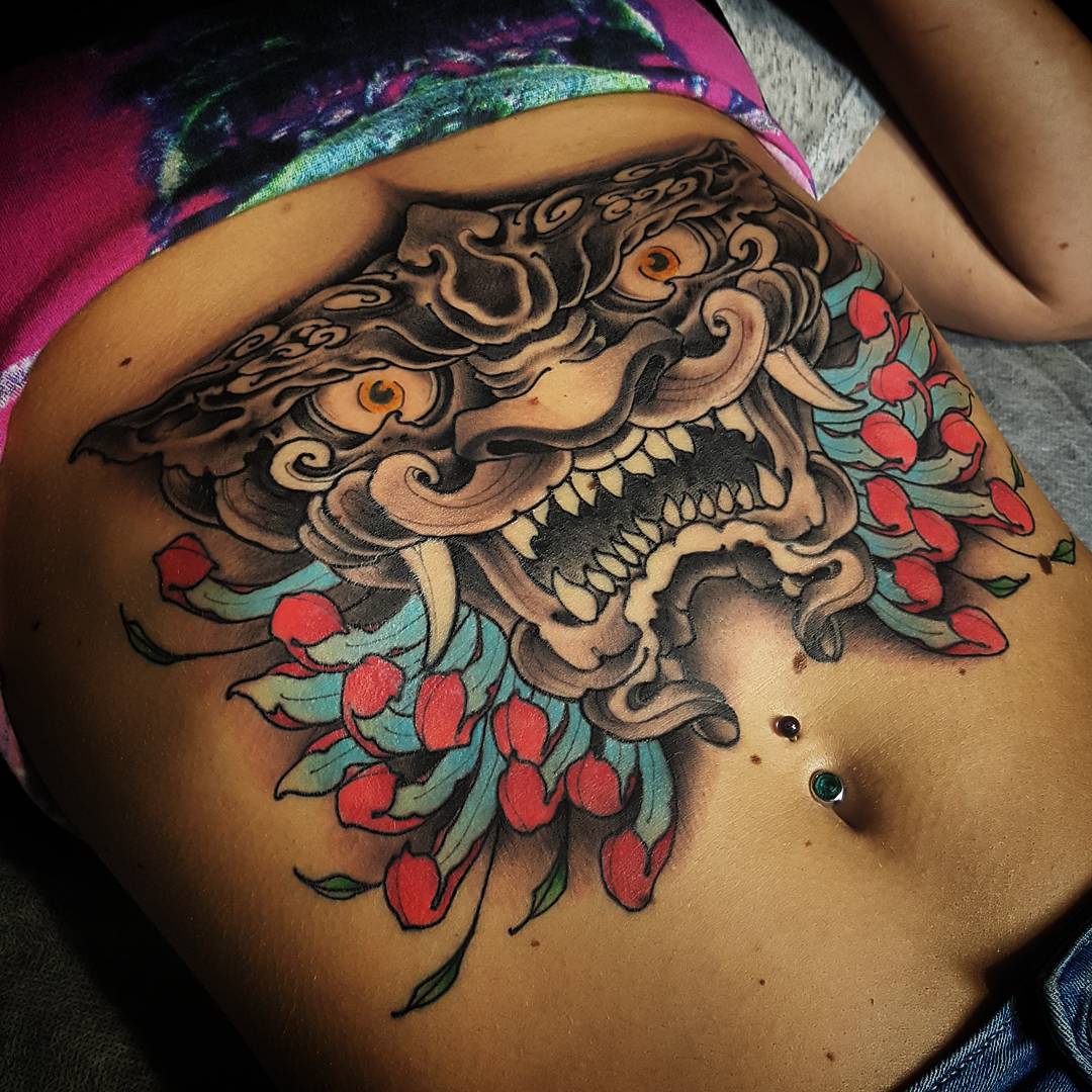 Tattoos Designs For Women On The Stomach