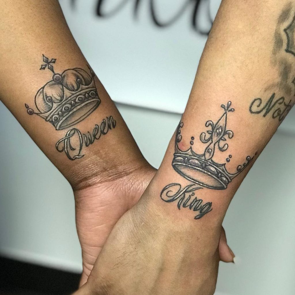 Tattoos Ideas On Instagram Amp Quot Mark Your King And His Queen Tatuagensfemininas Romantic