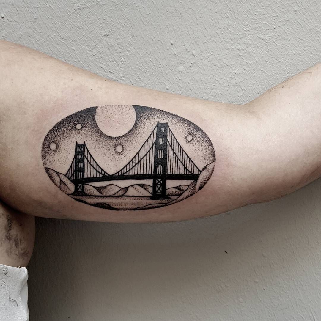 Golden Gate Bridge Tattoos: San Francisco Ink Inspiration