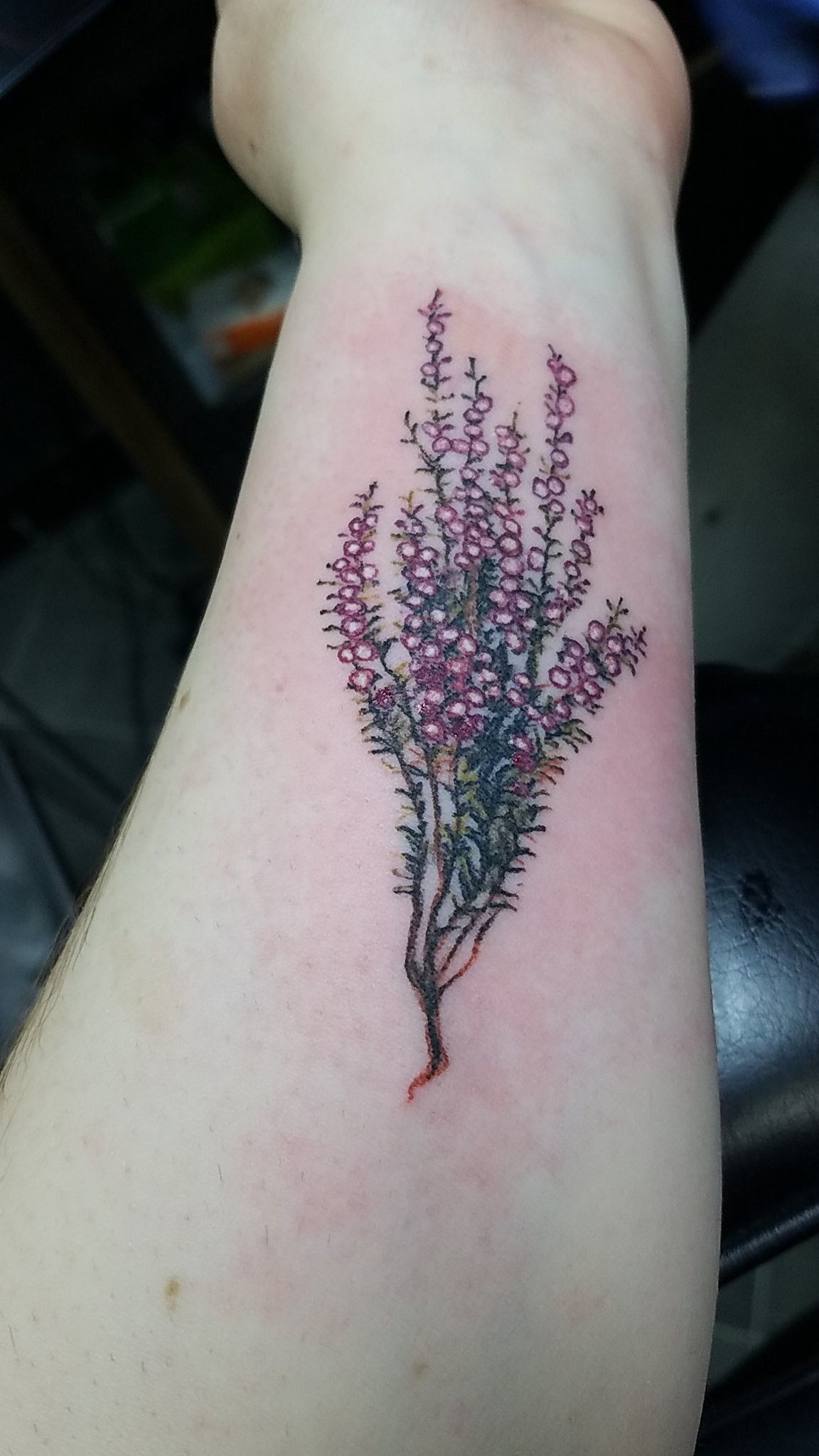 Heather Flower Tattoos: Meaning and Designs