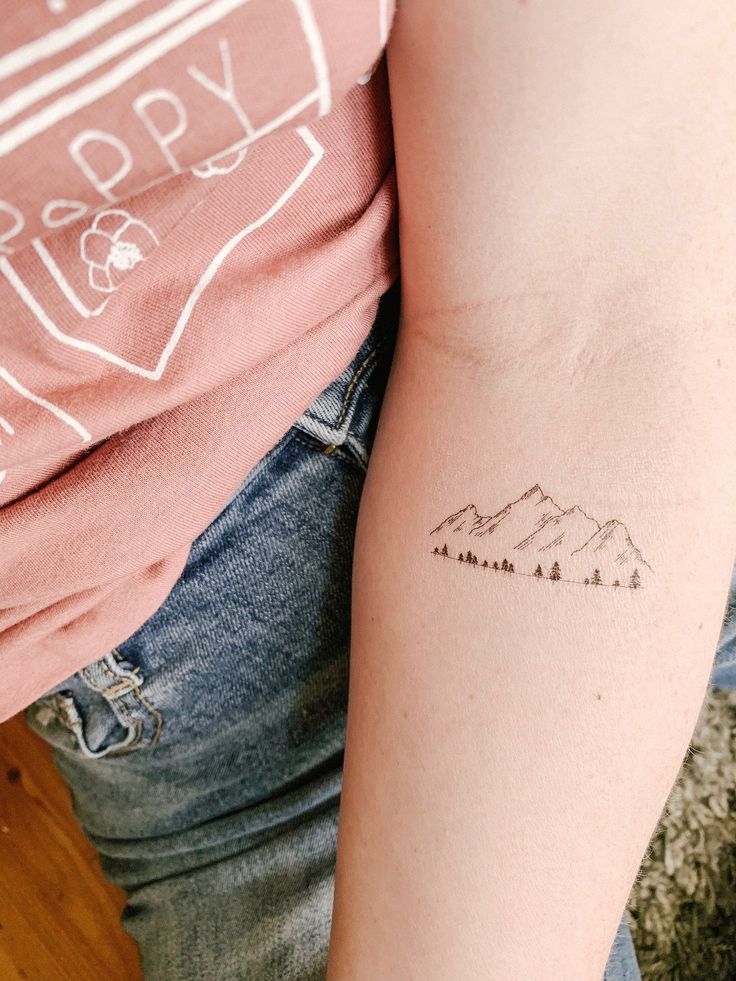 5 Stunning Mountain Range Tattoo Ideas You'll Love