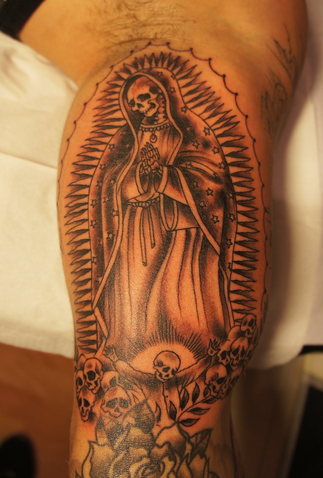 Tattoos Of Santa Muerte