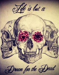 Skull Tattoos with Inspiring Quotes: Ideas and Meanings