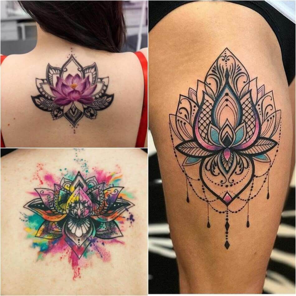 Tatueringar 25 Lotus Flower Tattoo Designs