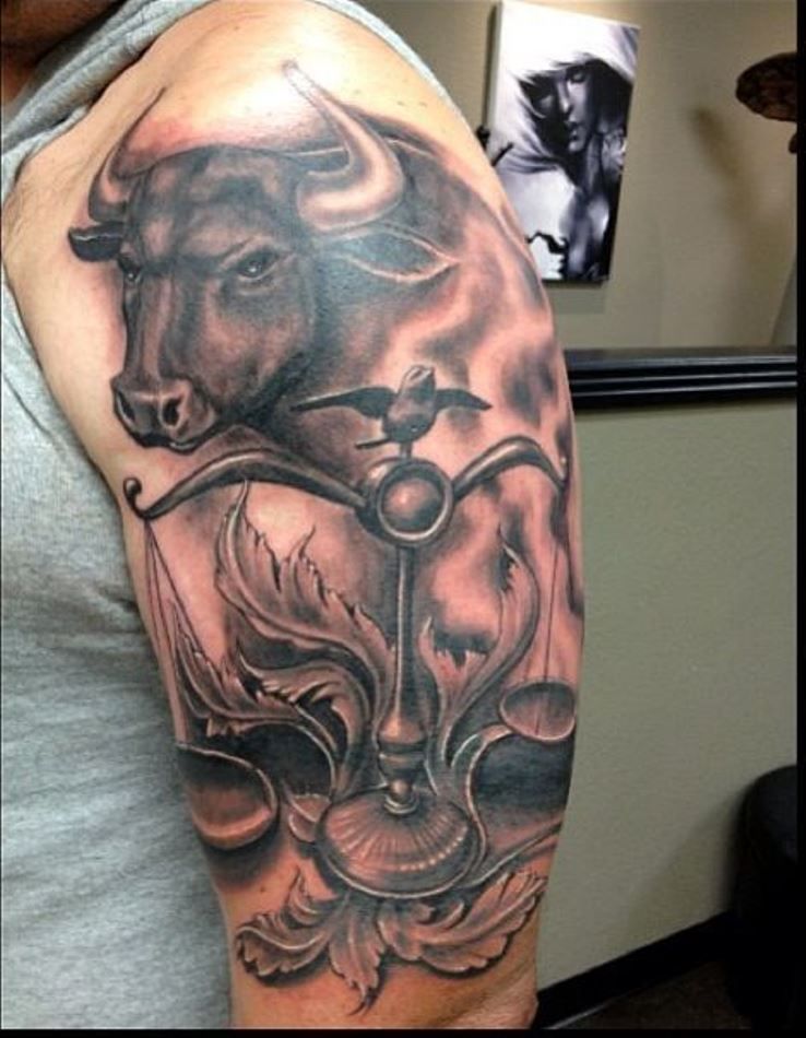 Taurus and Libra Tattoo: Perfect Harmony Ink Ideas