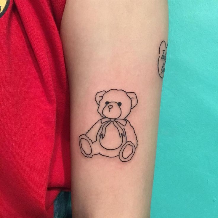 Teddy Bear Tattoos Baby Tattoos Mini Tattoos Leg Tattoos Sleeve