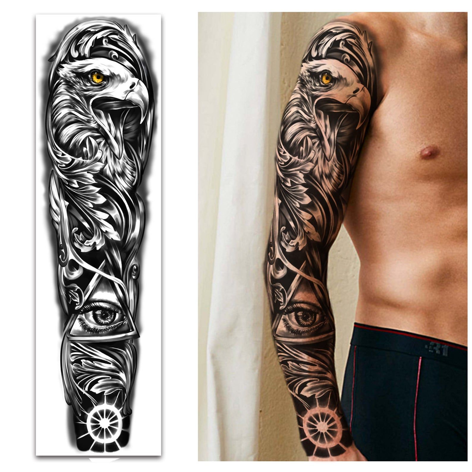 Temporary Arm Sleeve Tattoos: Trendy Designs for Every Occasion