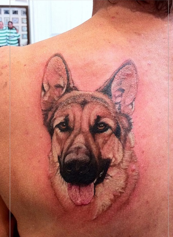 The 15 Coolest German Shepherd Tattoo Designs In The World