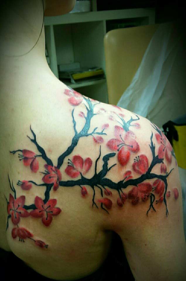 The 50 Best Cherry Blossom Tattoos Ever Inked Tattooblend