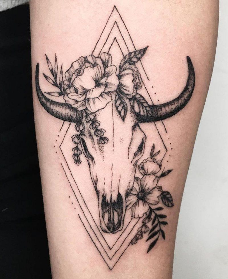 The Best Of Tattoo Ideas Bull Skull Ideas Tattoo