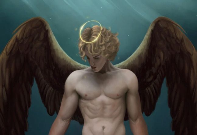 The Fallen Son Lucifer Mythology Art Painting Book Art