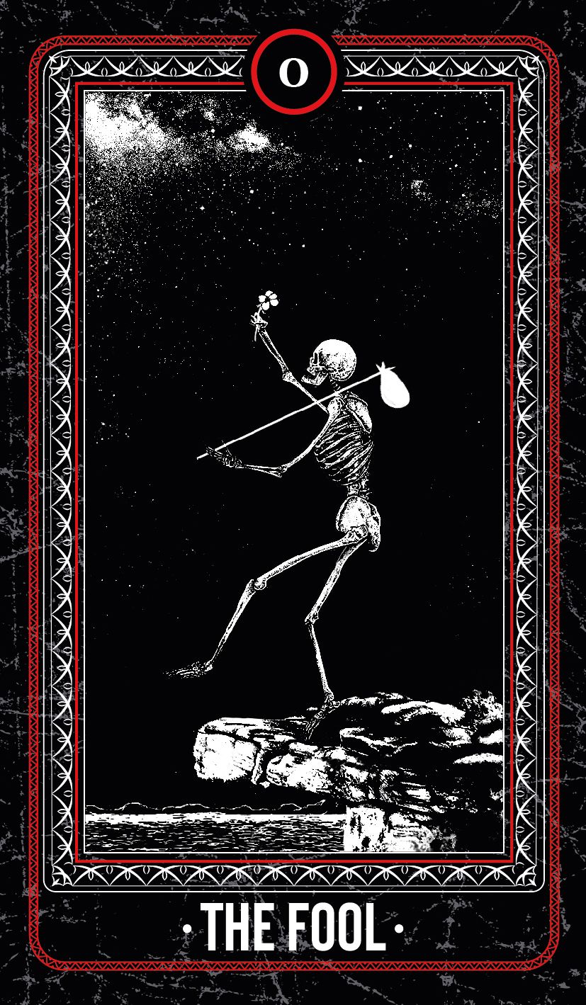 The Fool Skeleton Tarot Card The Fool Posters And Art Prints