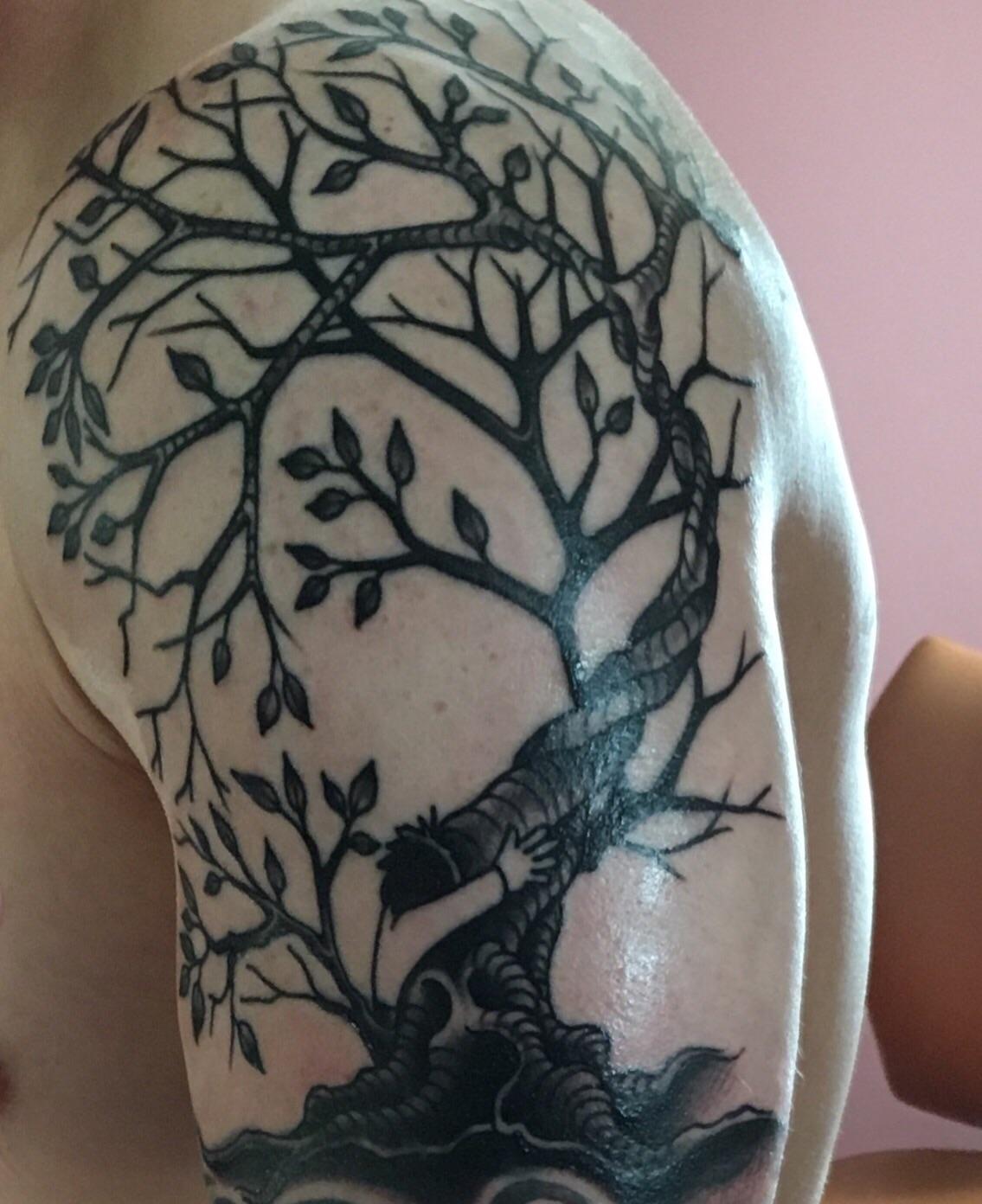 The Giving Tree Done By Nestor Gonzalez Owner Of Sailor S Grave