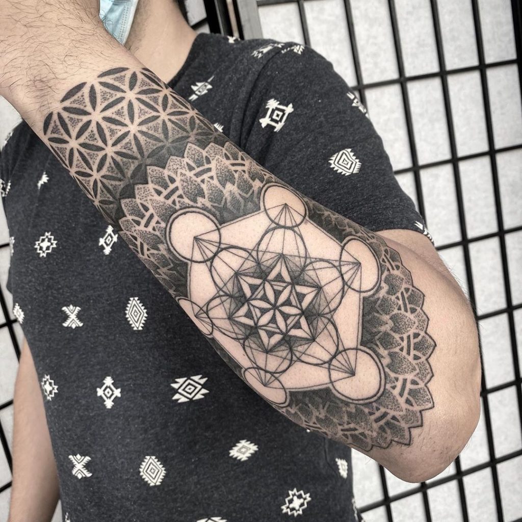 The Legendary Flower Of Life Tattoo Designs With Meaning