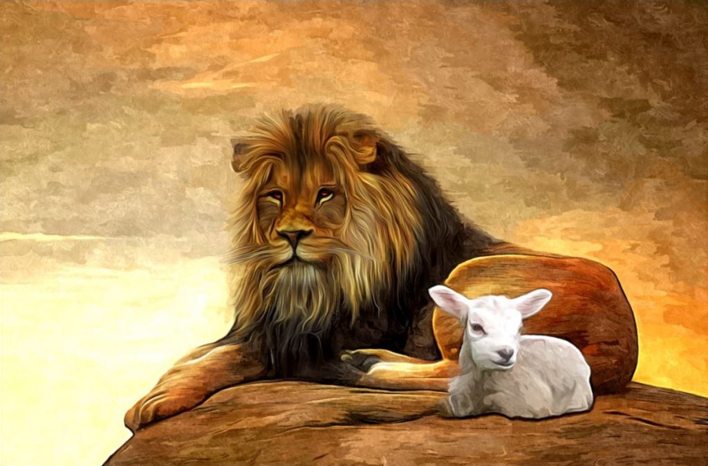 The Lion And The Lamb Leah Marie Carson