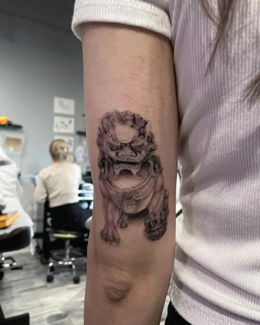 The Meaning Behind Chinese Guardian Lion Tattoos Artofit