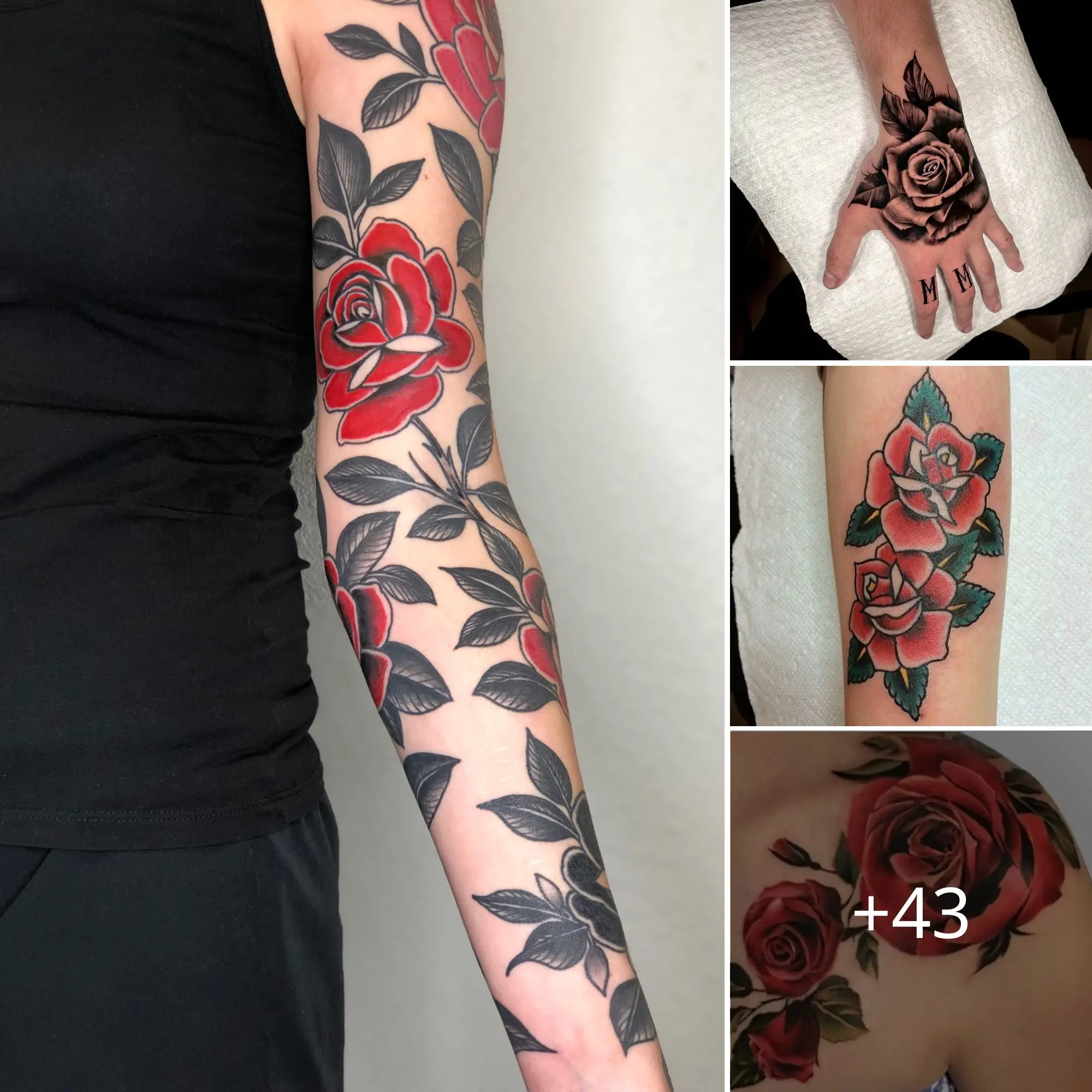 The Meaning Behind Rose Tattoo Art News