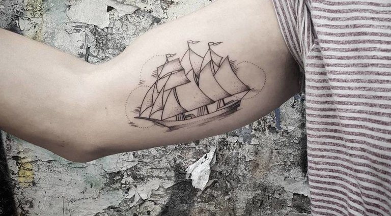 The Meaning Behind Ship Tattoos To Enjoy A Smooth Sailing Tattooswin