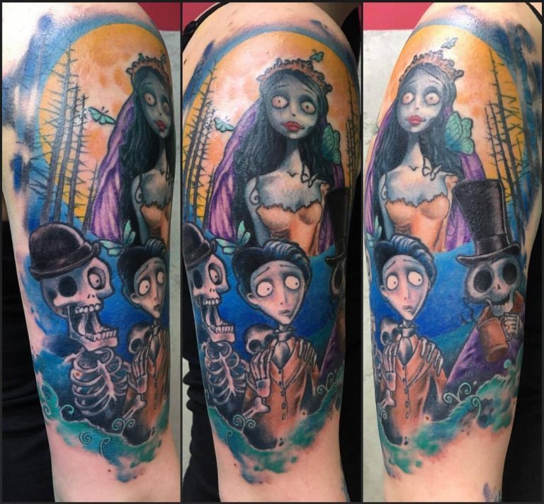 The Meaning Of The Corpse Bride Tattoo Corpse Bride Tattoo