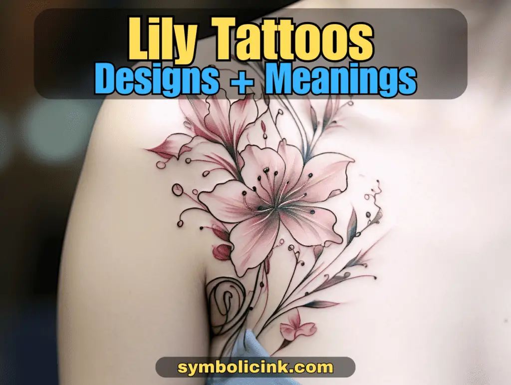 The Significance Of Lily Tattoo Meanings Designs