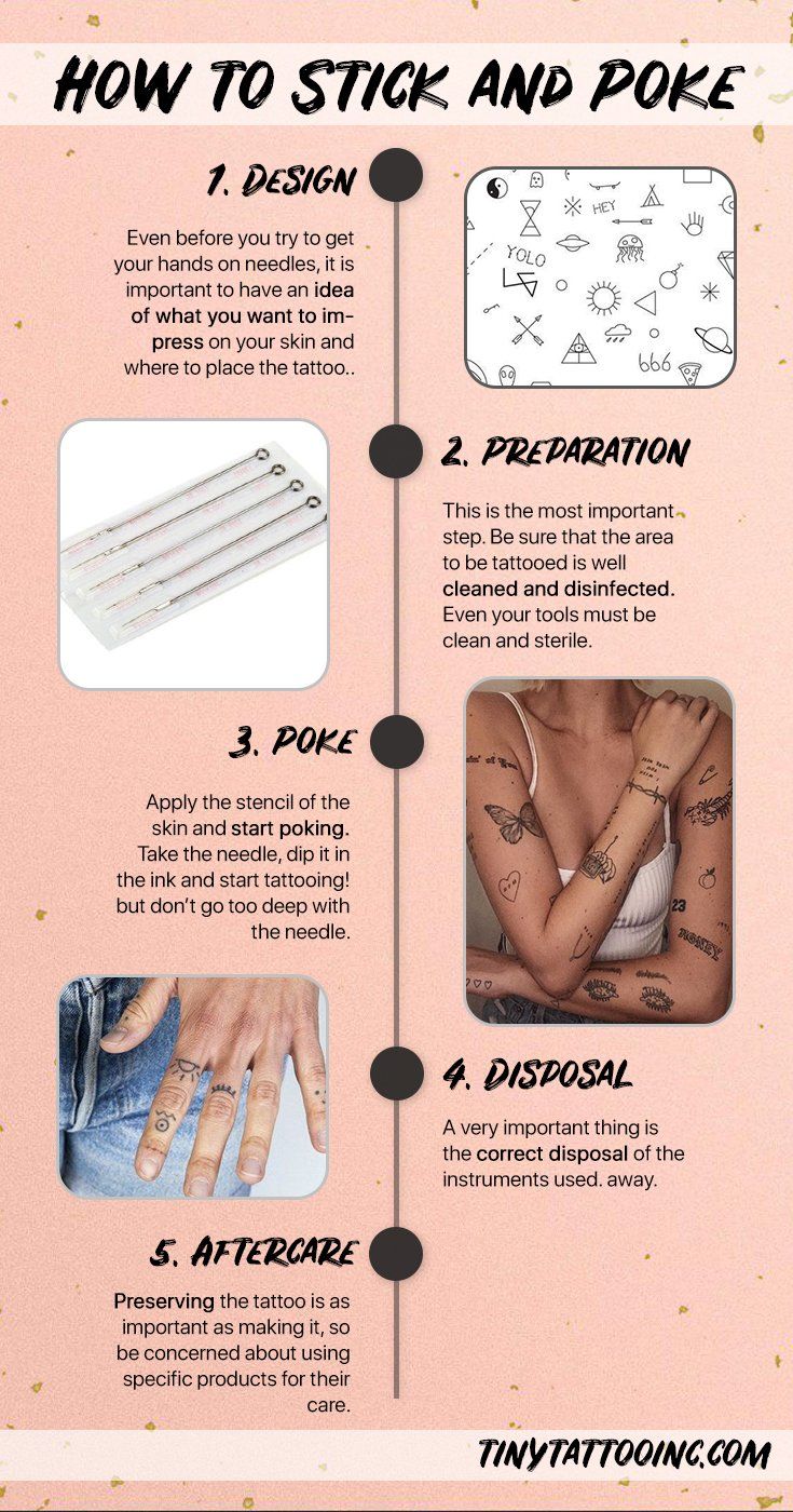 The Stick And Poke Tattoo Guide