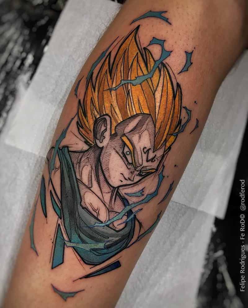 The Very Best Dragon Ball Z Tattoos Dragon Ball Z Tattoos Z Tattoo