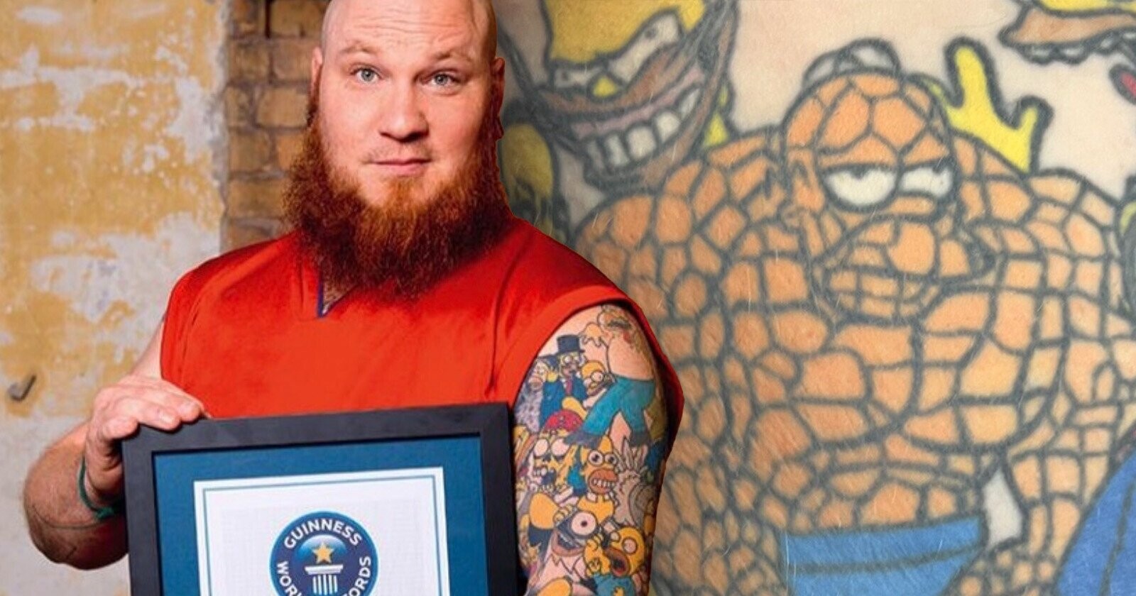 The World Record Holder For Most Homer Simpson Tattoos Shares The