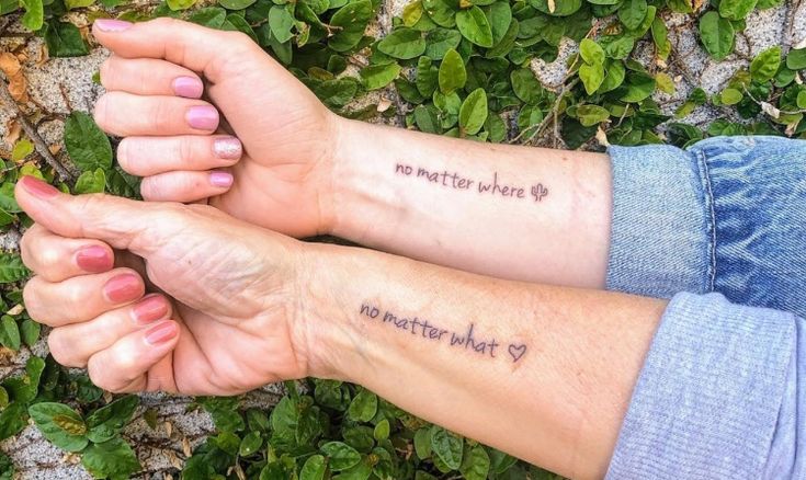 These 19 Mother Daughter Tattoo Ideas Show How Truly Special Your Bond Is