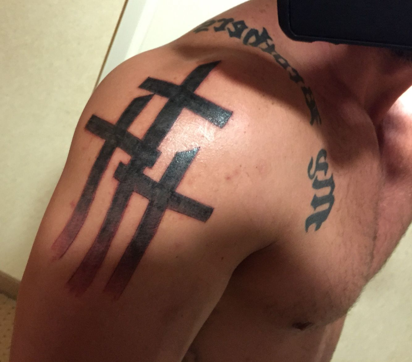 Three Crosses Tattoo Half Sleeve Tattoo Site