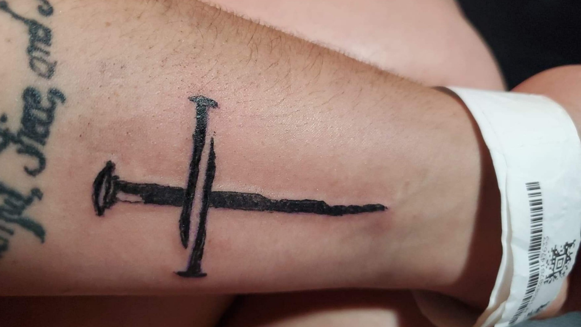 Three Nail Cross Tattoo Dmrandomness