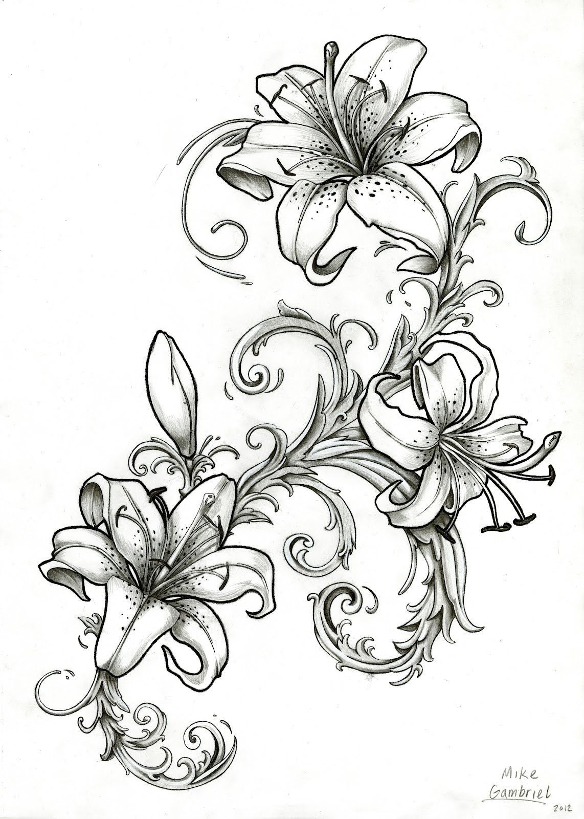 5 Stunning Tiger Lily Tattoo Designs for Inspiration