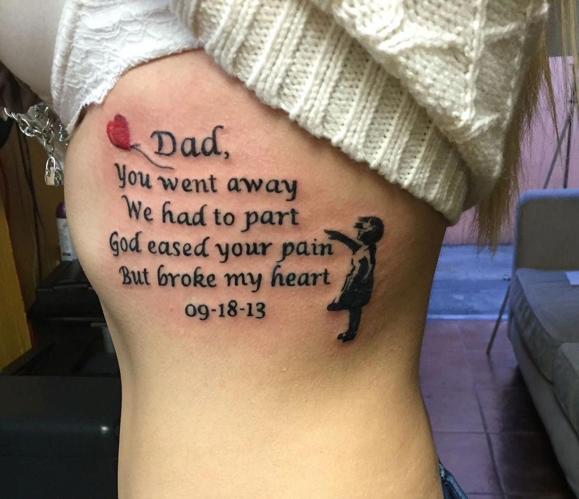 Top 10 Dad Memorial Tattoo Ideas And Inspiration