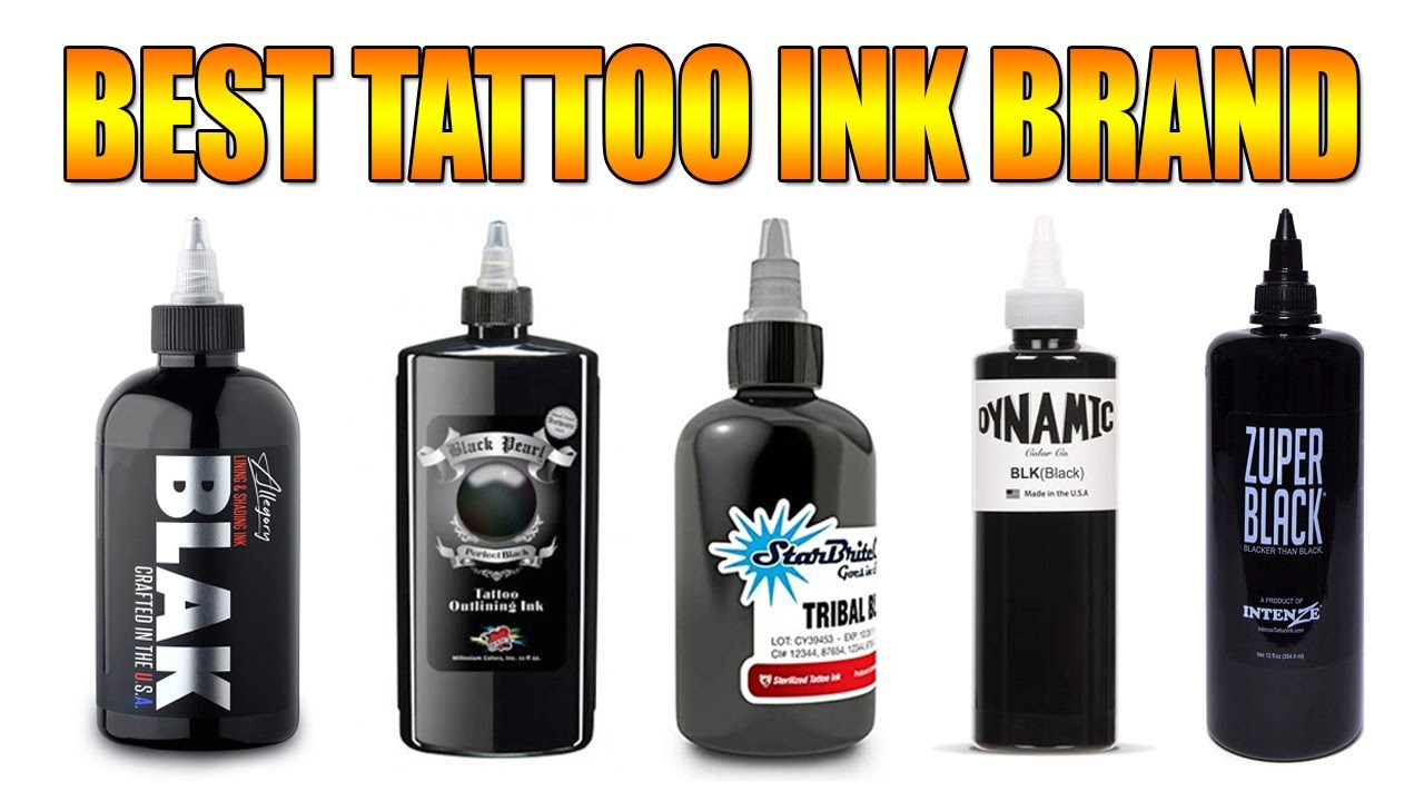 Top 10 Tattoo Brands