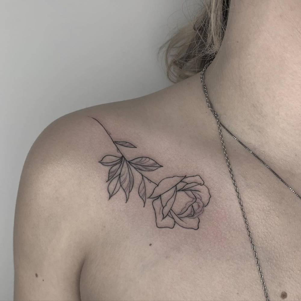 Top 110 Best Collarbone Tattoo Ideas For Women Cool Clavicle Designs