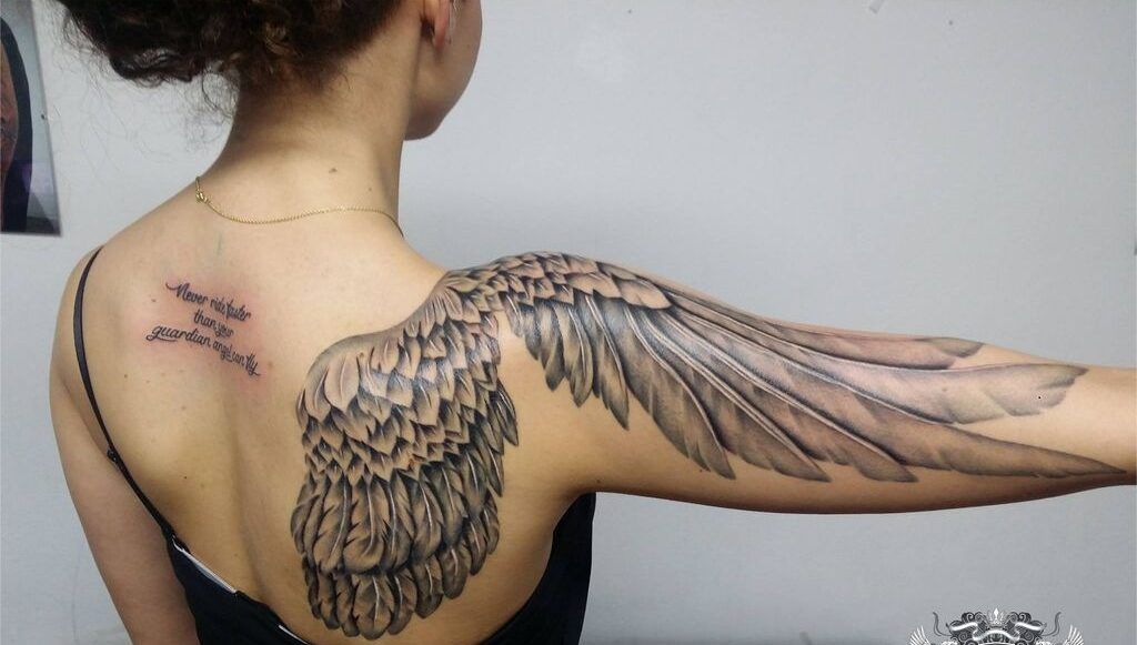 Top 30 Best Angel Wings Tattoo Ideas For Men Women In 2023 Angel Wing