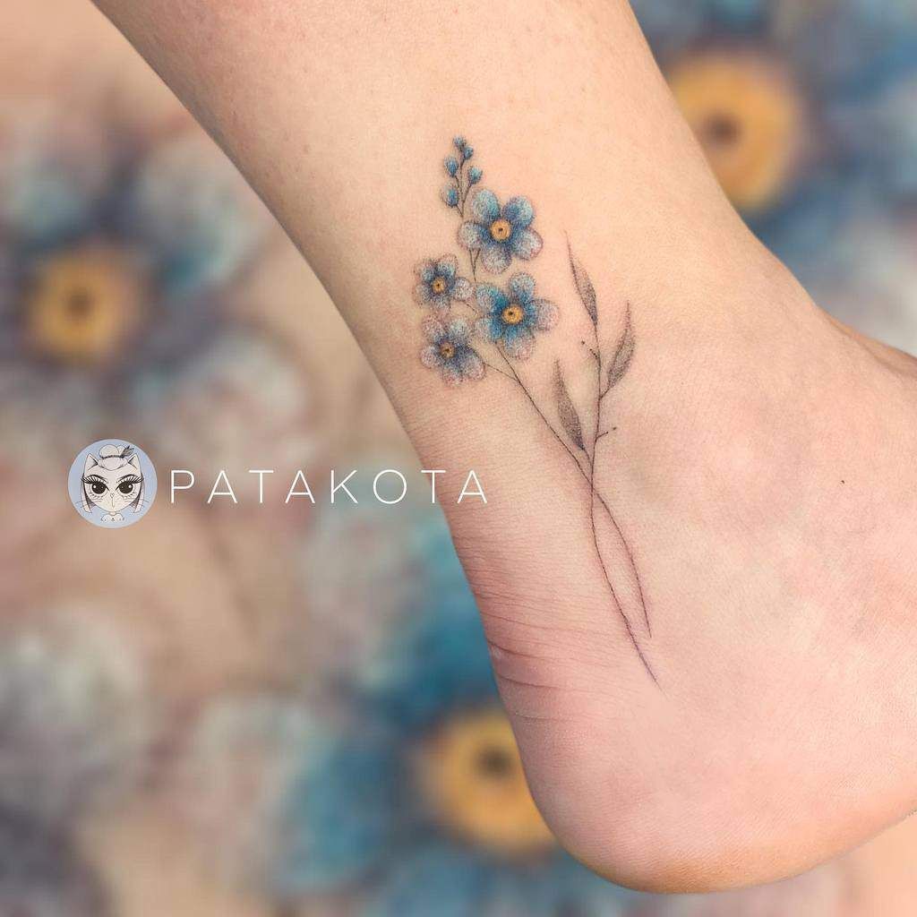 Top 30 Forget Me Not Tattoos Best Forget Me Not Tattoo Designs Ideas