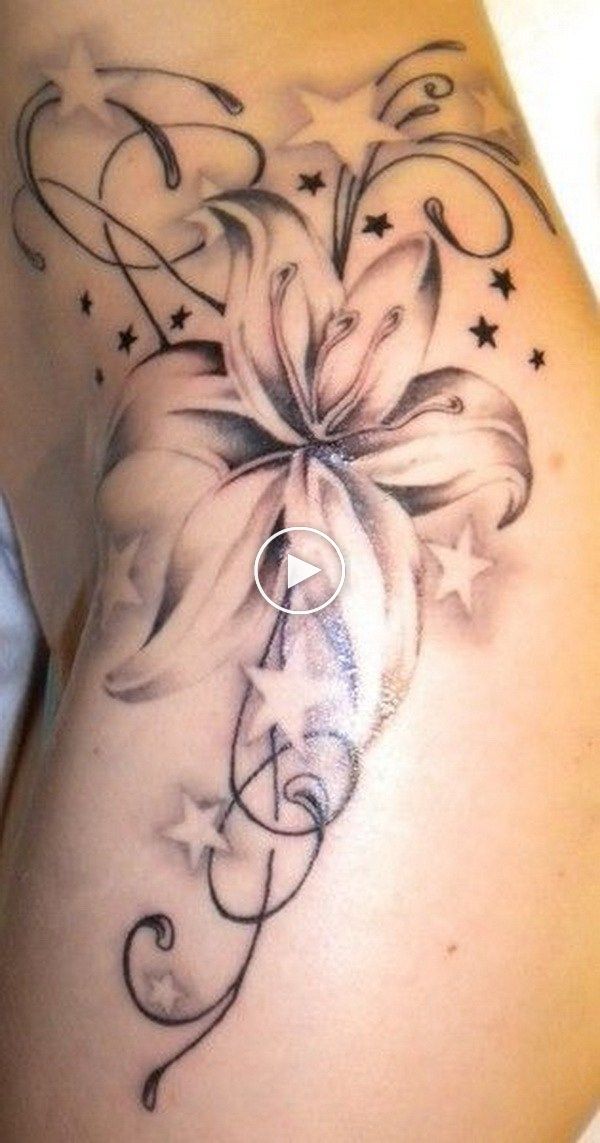 Top 30 Lily Tattoos Beautiful Lily Tattoo Designs Ideas