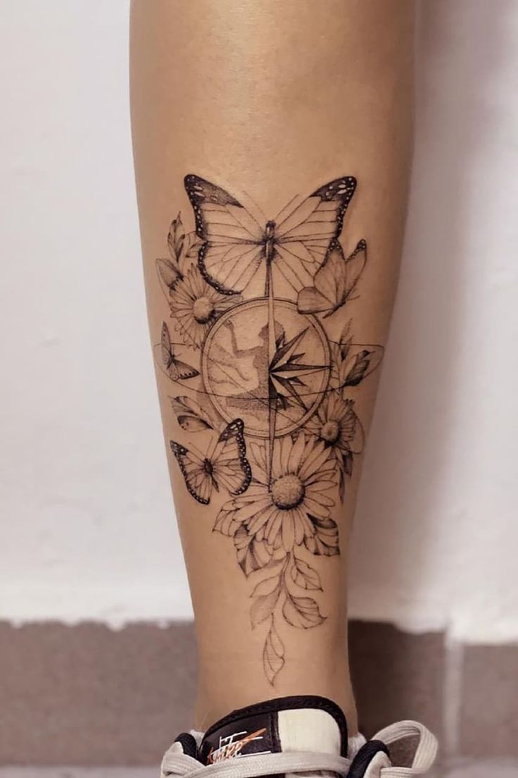 Top 31 Amazing Compass Tattoo Design Ideas