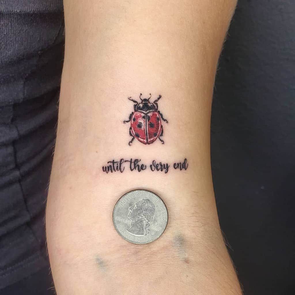 Top 31 Best Ladybug Tattoo Ideas 2021 Inspiration Guide Lady Bug