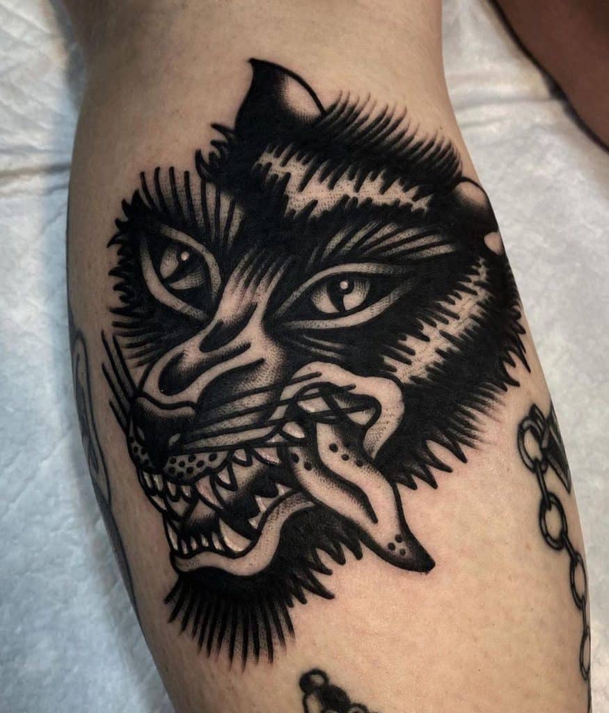 Top 43 Traditional Wolf Tattoo Ideas 2021 Inspiration Guide