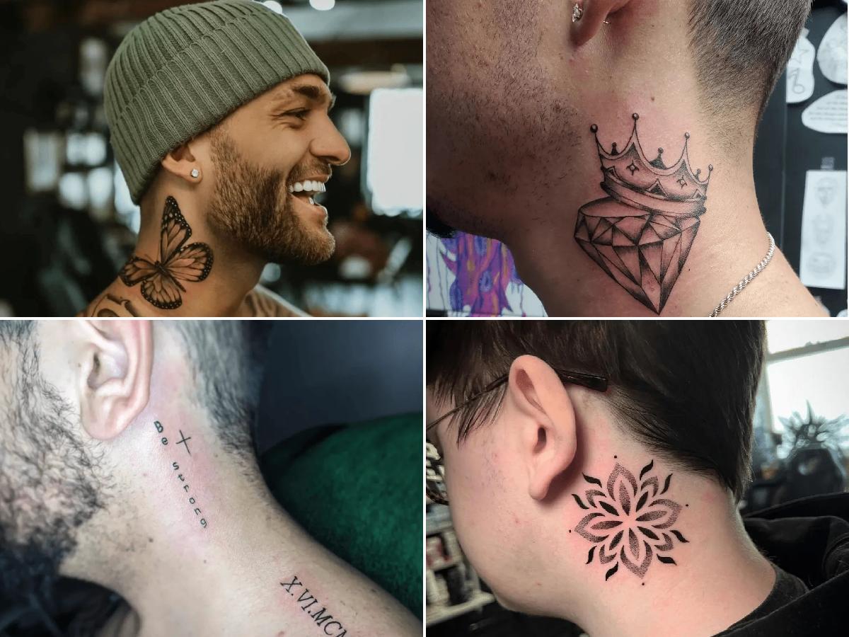 Top 48 Tatuajes Peque Os En El Cuello Abzlocal Mx