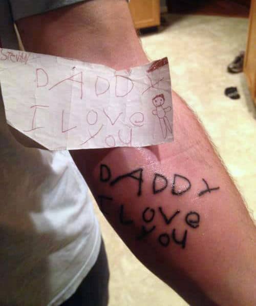 Top 50 Most Powerful Father Son Tattoos 2020 Inspiration Guide