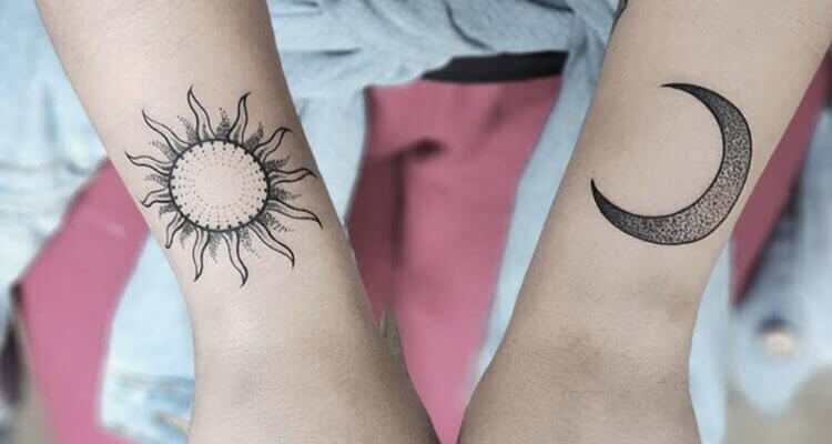 Top 50 Outstanding Sun And Moon Tattoo Designs 2023 Worldwide Tattoo