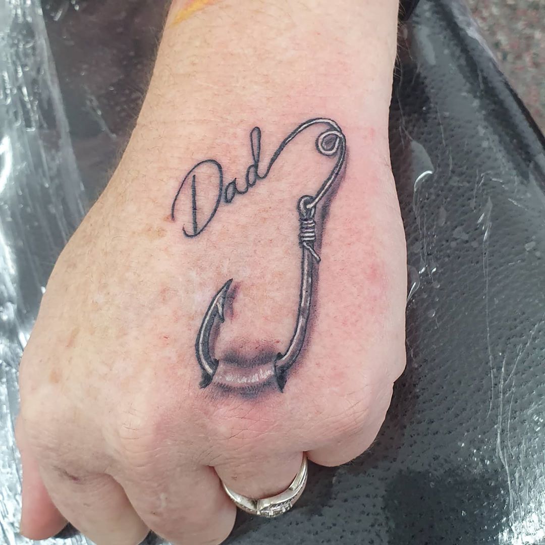 Top 60 Fish Hook Tattoo Fishing Tattoos Ideas 2018 Fish Hook