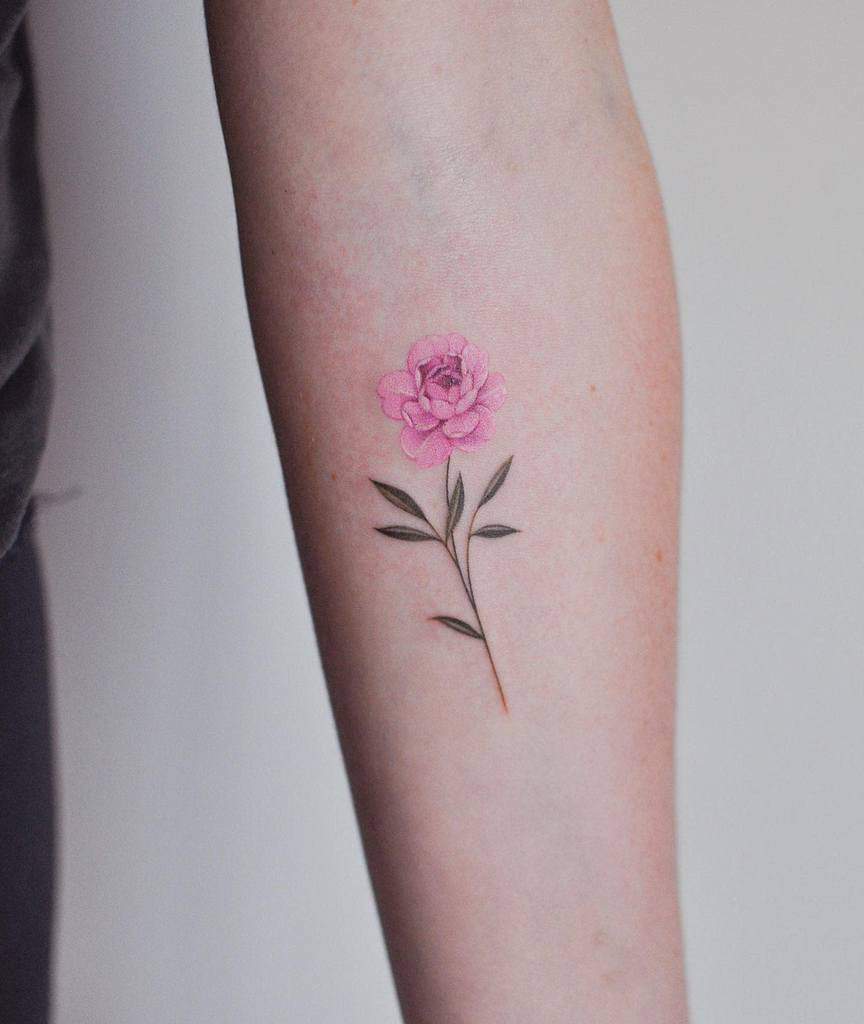 Top 61 Best Minimalist Flower Tattoo Ideas 2021 Inspiration Guide