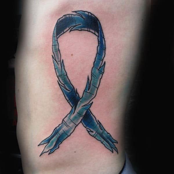 Top 70 Most Thoughtful Cancer Ribbon Tattoos 2020 Inspiration Guide