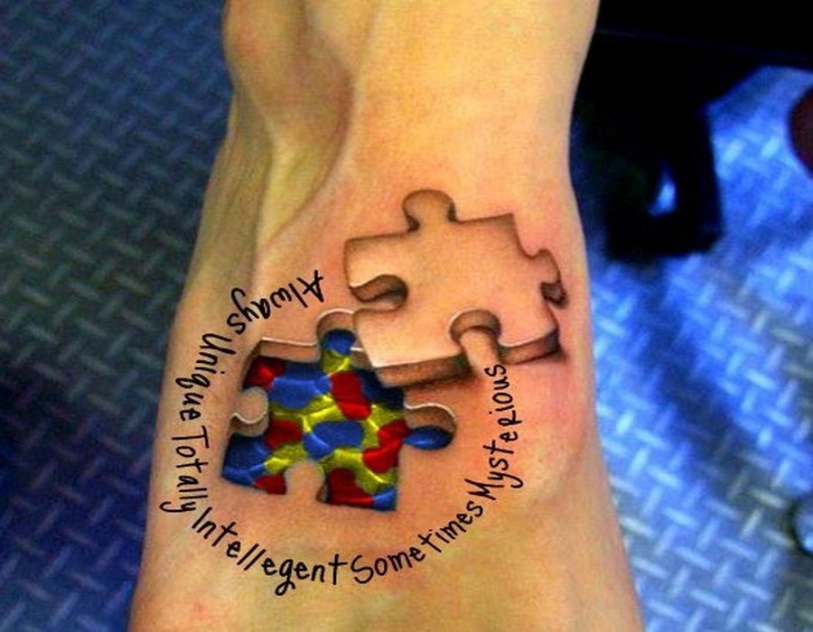 Top 74 Autism Puzzle Piece Tattoos In Eteachers